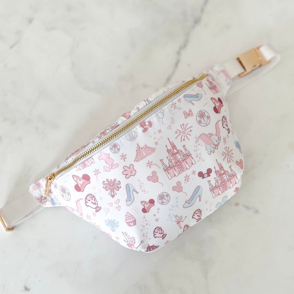Living In A Dream Fanny Pack // Aden + Louise Exclusive Design // 2 Sizes