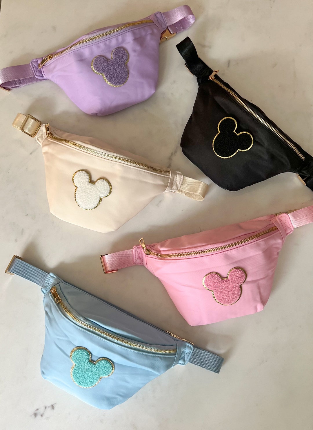 Mickey Mouse Fanny Pack - BAG AND PATCH