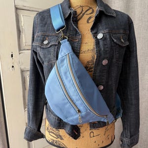 Blue Sling bag