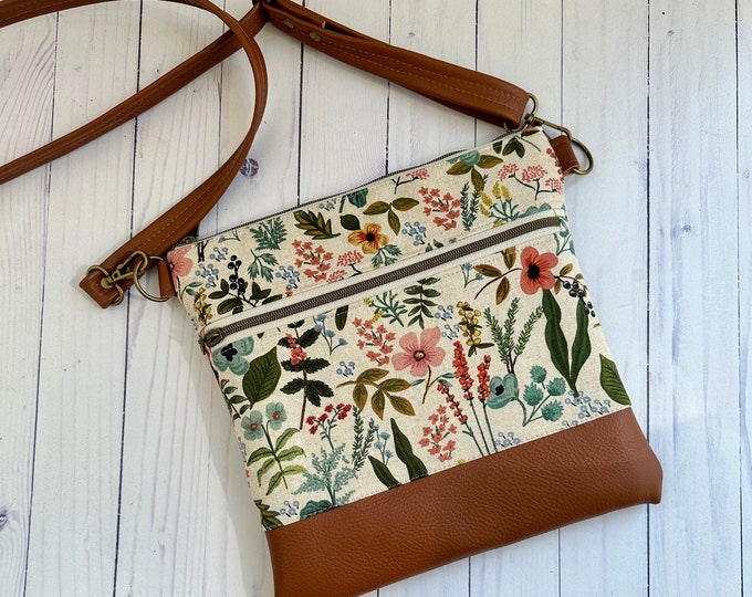 Rifle Paper Co Bag Floral Crossbody Bag Rifle Paper Co Etsy