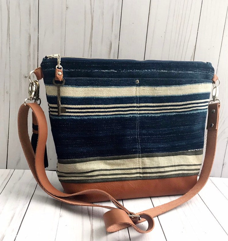 indigo shoes and bags