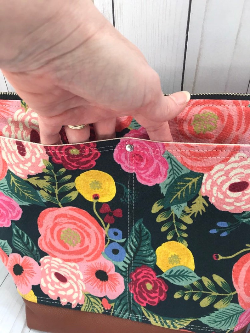 Rifle paper co bag floral crossbody bag Rifle paper co Etsy