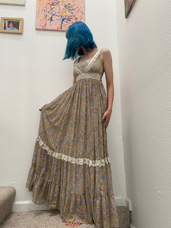 Gunne Sax prairie dress vintage 1970’s
