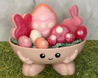 Whimsical Self-Draining Soap Dish, Silicone or Sponge, Kids & Adults