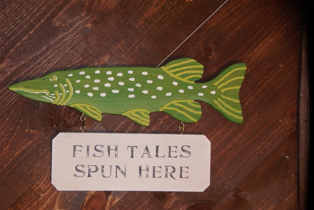 Portland Fish Sign Fishing Sign - Etsy