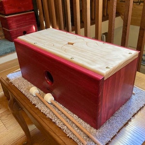 値下 ウッド スリット ドラム パーカッション