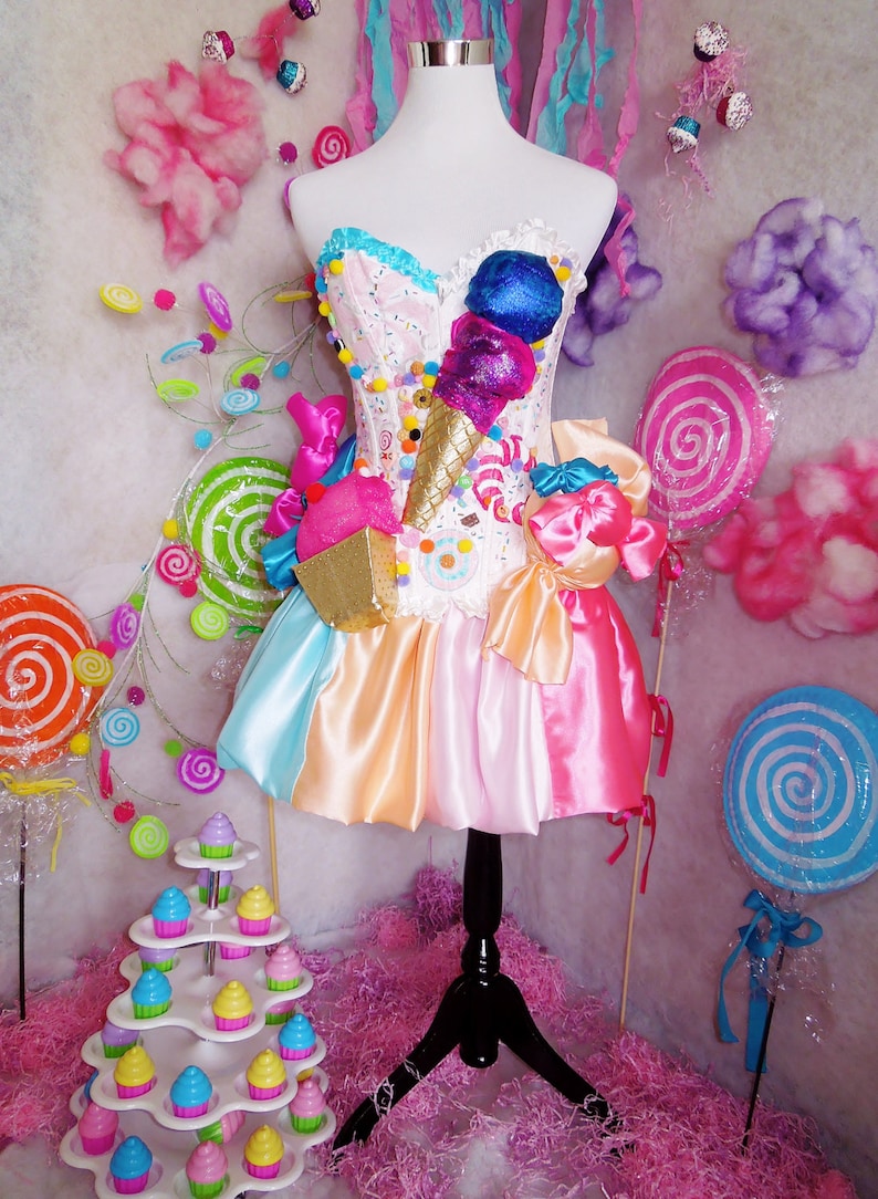 Katy Perry California Gurls Inspired Candy Dress Costume Etsy