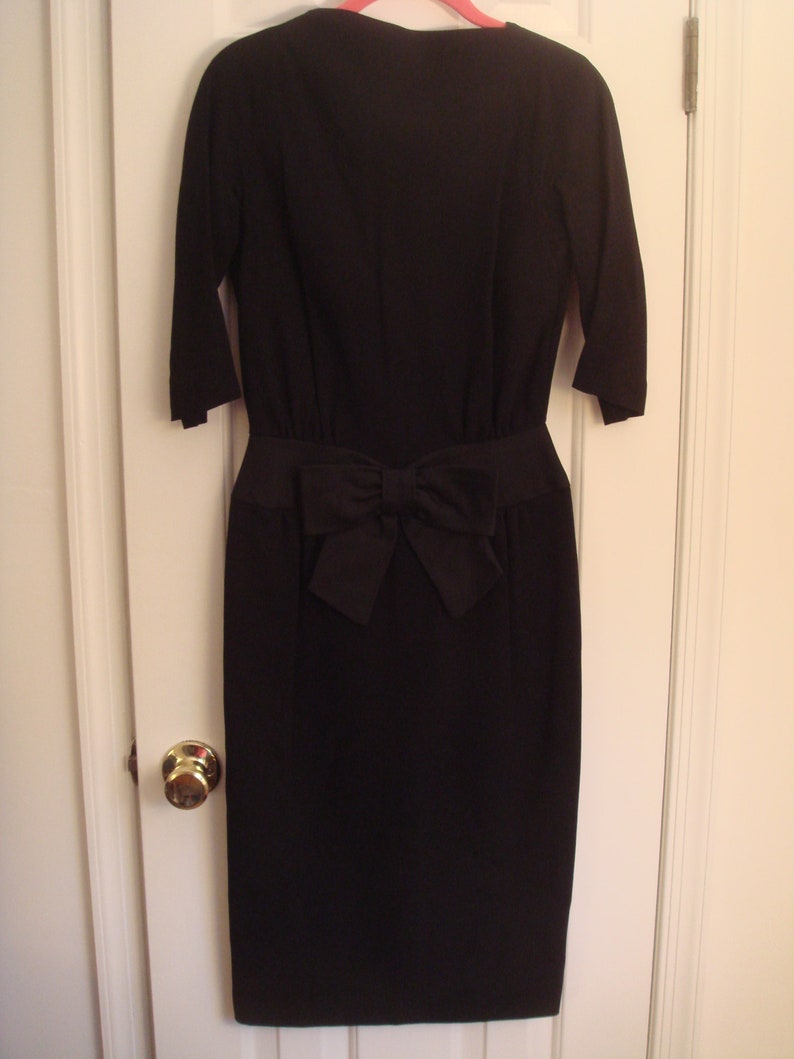 retro little black dress