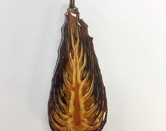 Scotch Pine Cone Necklace Pendant