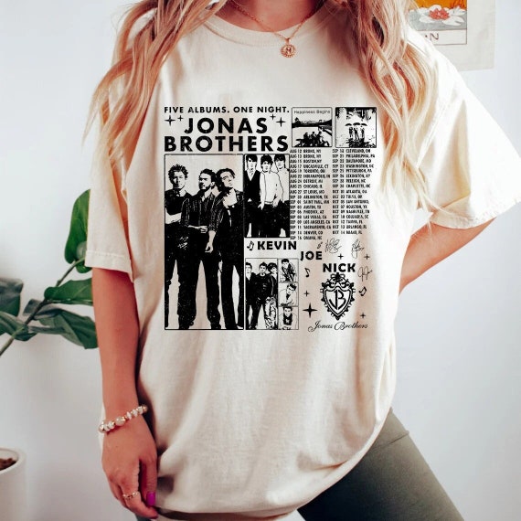 Jonas Brothers Yankee Stadium Shirt NEW Jonas Brothers Shirt Near Me Jonas  Brothers Tshirt Jonas Brothers T Shirt Vintage Jonas Brothers Tour Shirts  Jonas Brothers Hoodie - Laughinks