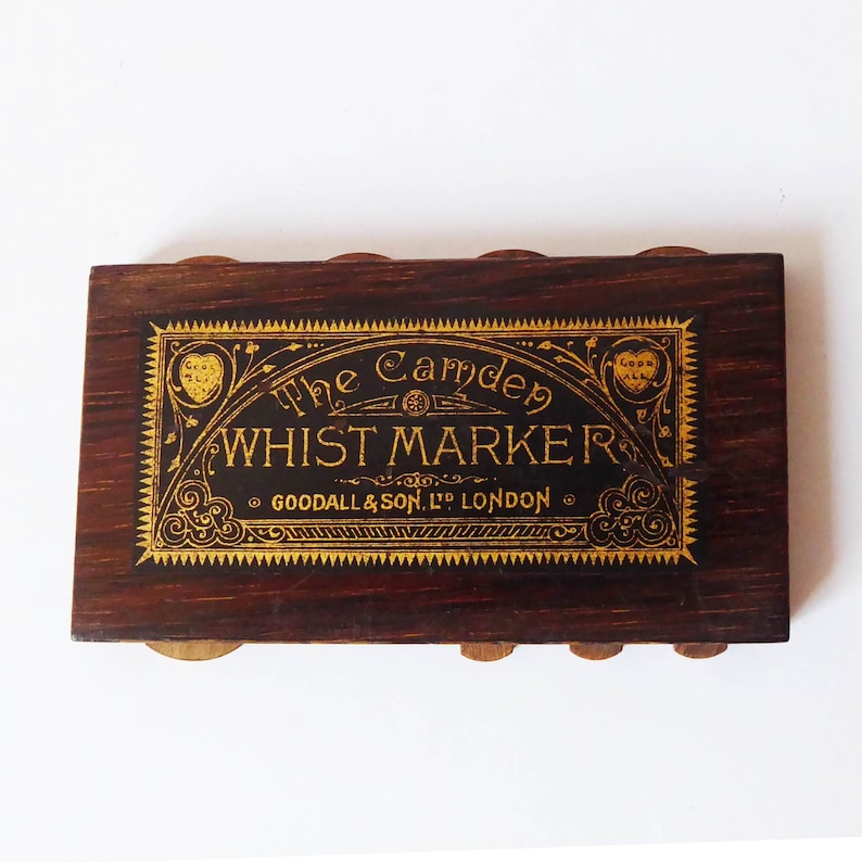 Vintage Whist Marker