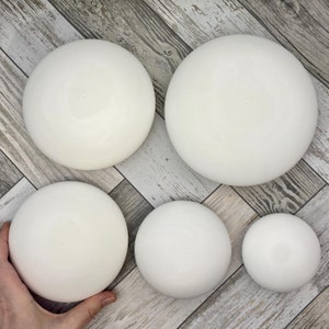 Paintable Mandala Stone Blanks, Large Hand-Casted Plaster Rocks for Dot Painting & Mindful Art