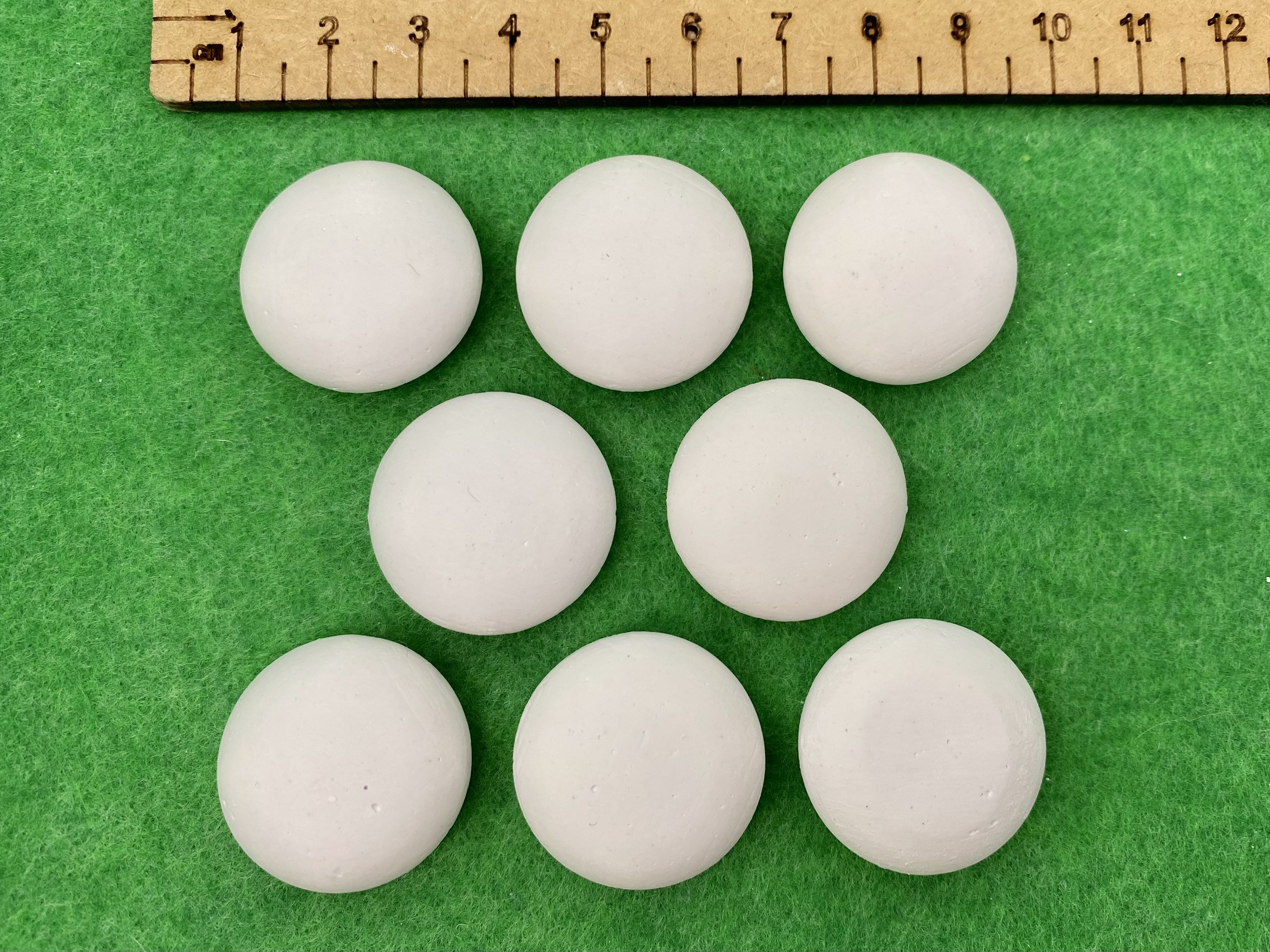 8 Mini Plaster Pebbles for Painting - Etsy