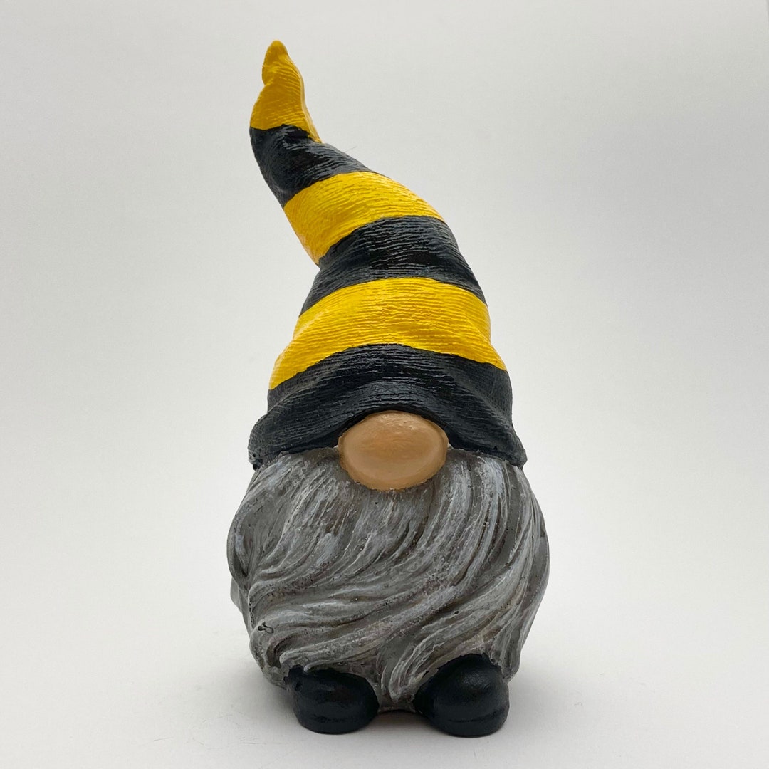 Mini Nordic Gnome With Bee Striped Hat ‘barnabee’ - Etsy