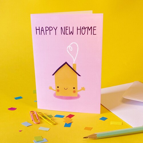 Funny New Home Card Funny Housewarming Card Congratulations Etsy