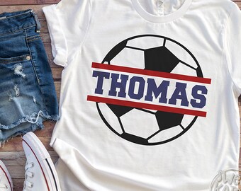 Split Soccer Ball, SVG, soccer, dxf, eps, png, jpg, scrapbook Die Cut, Heat Transfer Vinyl, Cricut svg, Silhouette svg, Sweet Kate Designs