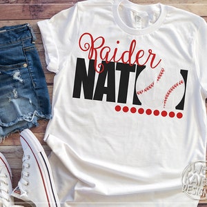 Raider Nation SVG Bundle, football, soccer, volleyball, baseball, tennis, cheer, htv, cricut svg, silhouette cut file, Sweet Kate Designs image 7