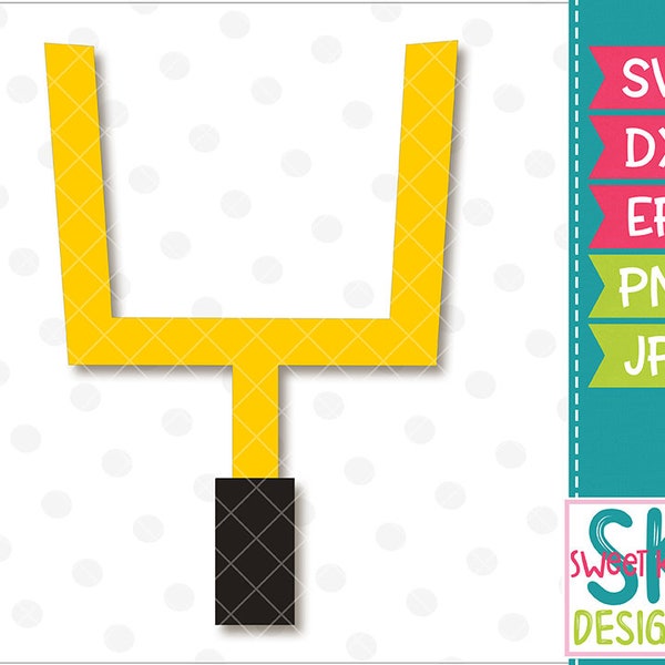 Football Post Svg Football Svg - Etsy