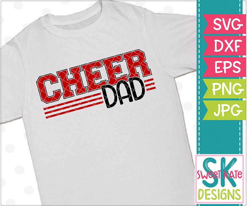 Download Cheer Dad svg cheer svg all star cheer svg dxf EPS png | Etsy