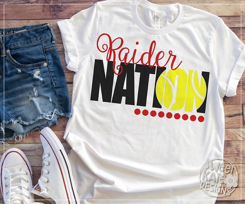 Raider Nation SVG Bundle, football, soccer, volleyball, baseball, tennis, cheer, htv, cricut svg, silhouette cut file, Sweet Kate Designs image 9