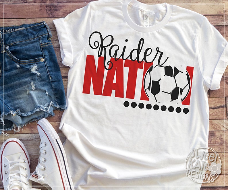 Raider Nation SVG Bundle, football, soccer, volleyball, baseball, tennis, cheer, htv, cricut svg, silhouette cut file, Sweet Kate Designs image 5