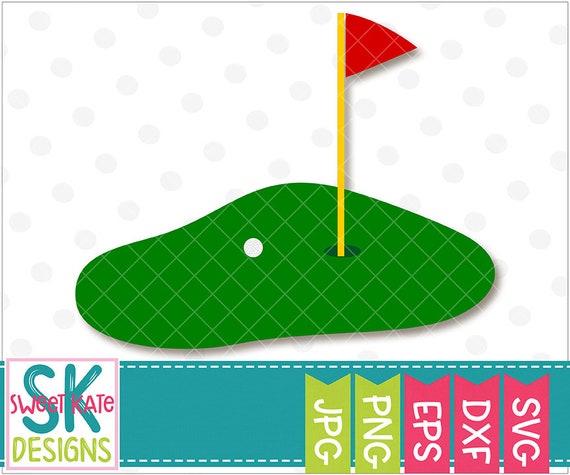Download Golf Green Flag Golf Ball Svg Dxf Eps Png Jpg Htv Heat Etsy
