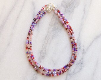 Beach Bum Seed Bead Anklet