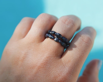 Black Pearl Rings