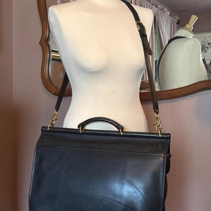 バッグ New Vintage Coach Briefbag Black Leather Coach | Bags | Coach Vintage Black Leather Briefcase Laptop Bag