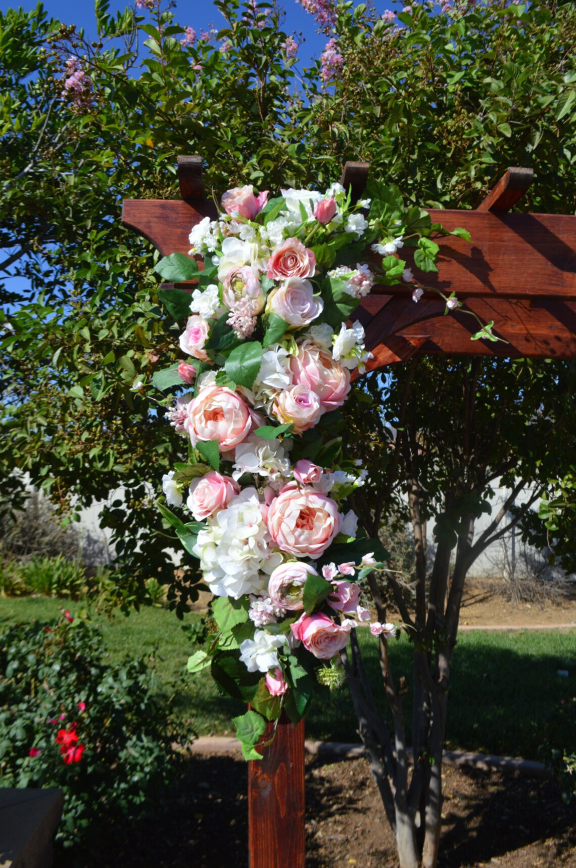 Arch Flowers Wedding arch flowers Arch Corner pieces Etsy