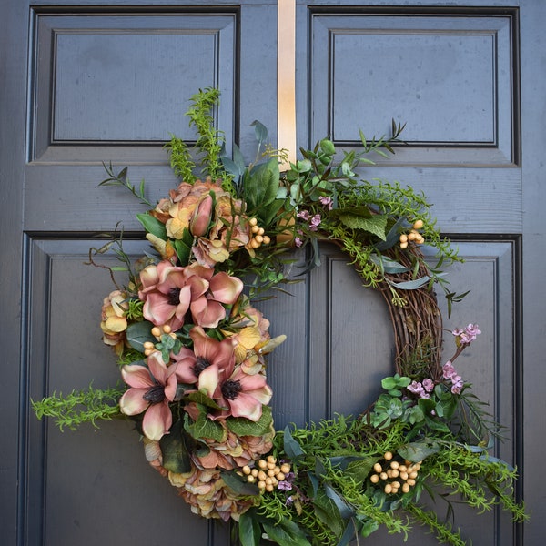 Front Door Wreath Etsy