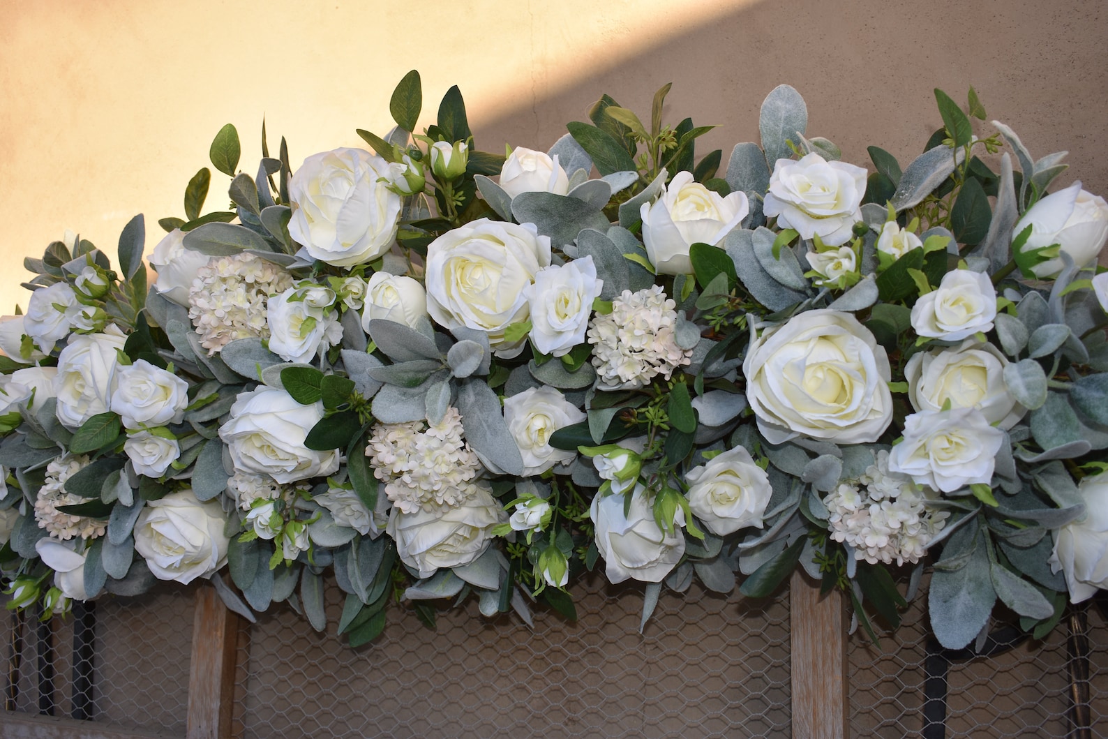 Ashley Wedding Arch Silk Arch Silk Flower Arch Rose Arch - Etsy