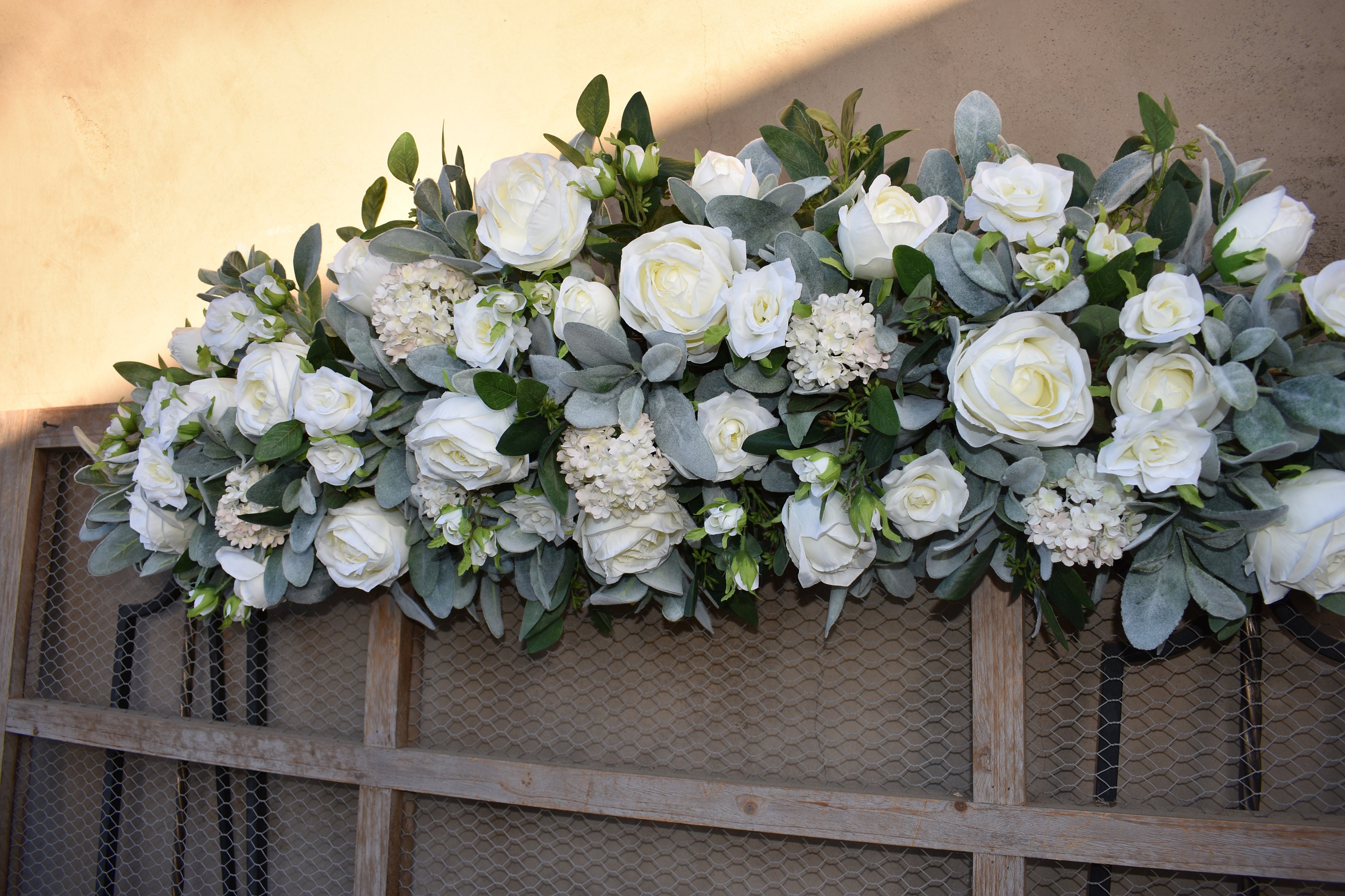 Ashley Wedding Arch Silk Arch Silk Flower Arch Rose Arch | Etsy