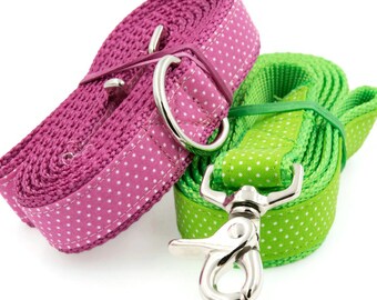 Polka Dot Dog Leash -- Matches my Personalized Polka Dot Dog Collars