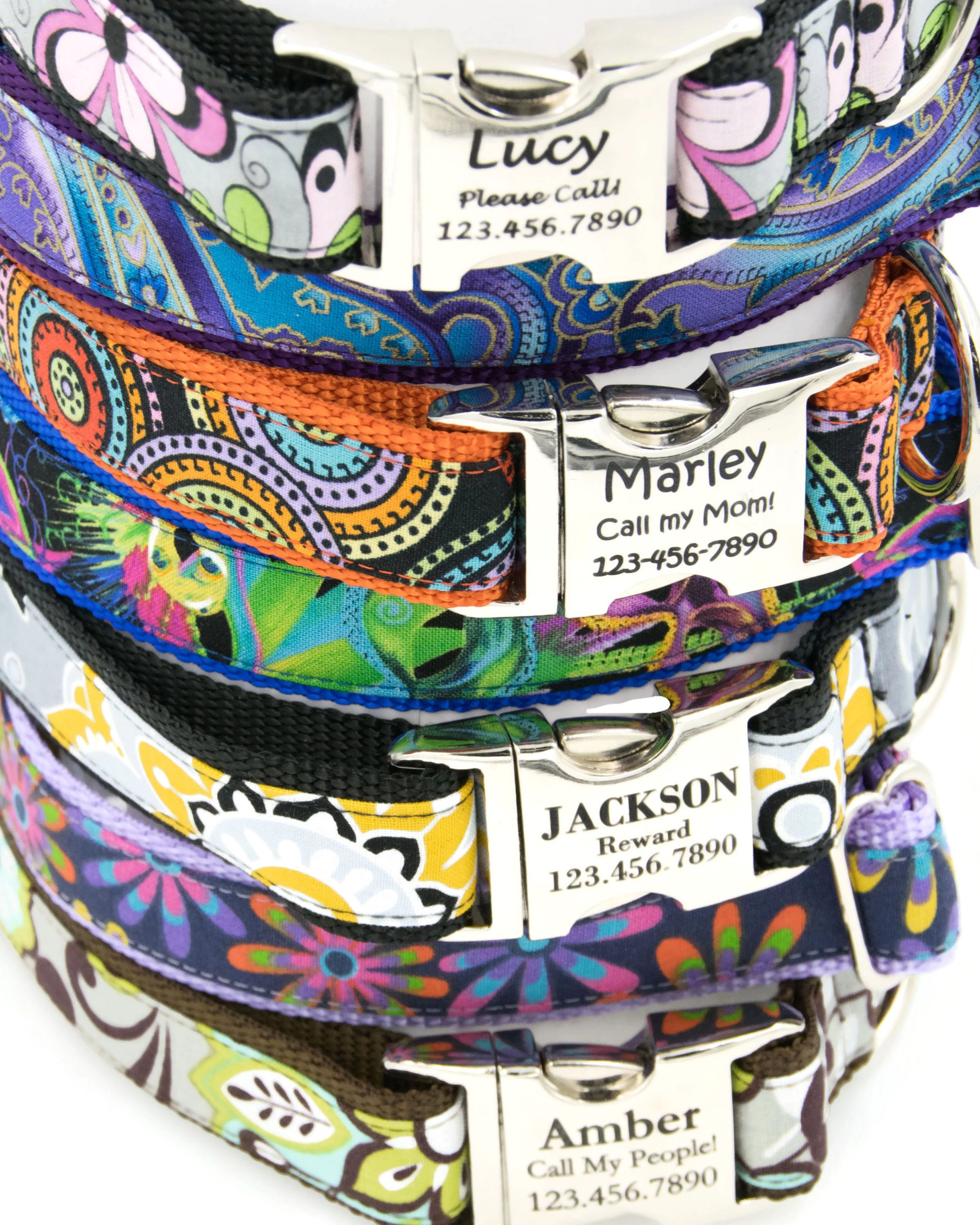 About Our Designer Dog Collars and Leashes - Puppy Panache