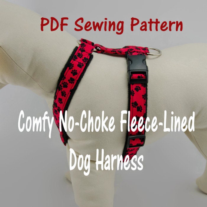 dog-harness-no-choke-and-fleece-lined-pdf-sewing-pattern-etsy