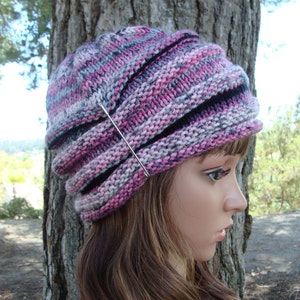 DIY - Knitting PATTERN #36: Womens Beehive Knit hat pattern, Fun and Sassy beehive hat pattern, Size Teen/Adult, PDF Digital Pattern