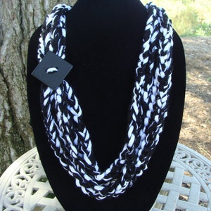DIY - Virkmönster #42 Halsband med flera strängar, Virkat halsband, Nybörjarmönster, Storlek Tonåring/Vuxen - Direktnedladdning