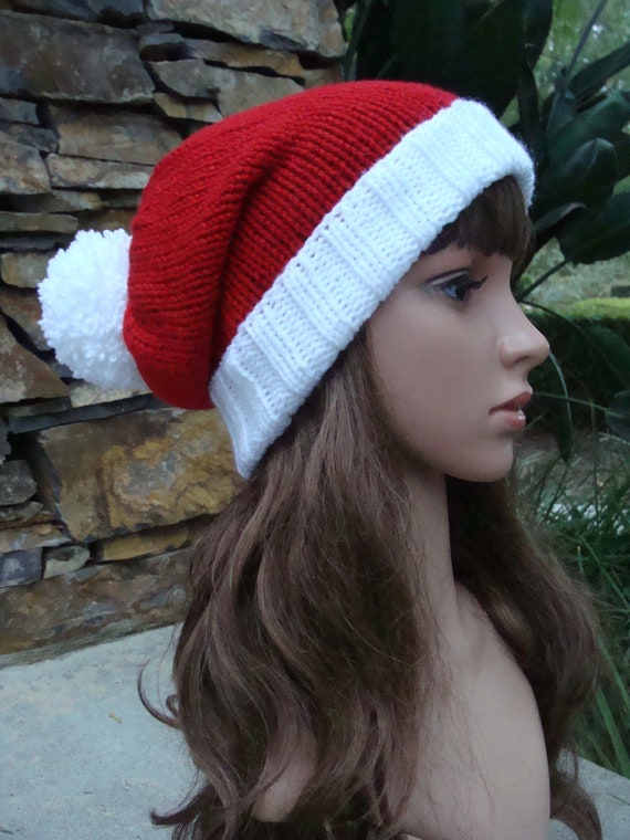 Diy Knitting Pattern 48 Santa Fold Up Brim Knit Hat With Pom Pom Santa Hat Pattern Toddler Child Adult Sizes Pdf Digital Pattern Diy Knitting Pattern 48 Santa Fold Up Brim Knit Hat With Pom Pom Santa Hat Pattern Toddler Child Adult Sizes Pdf Digital Pattern