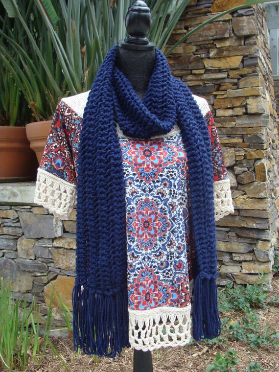 Diy Knitting Pattern 56 Knit Scarf Pattern Reversible Knit Scarf Pattern Scarf Pattern Neckwarmer Digital Pattern