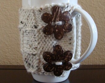 DIY - Knitting PATTERN #73: Coffee Cup Cozy, (18 oz.) Coffee Mug Cozy, Perfect For Coffee, Hot Chocolate & Hot Tea - PDF Digital Pattern