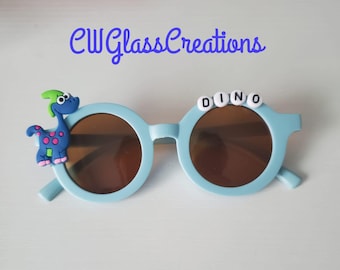 Personalized  Kids Sunglasses – Dinosaurs
