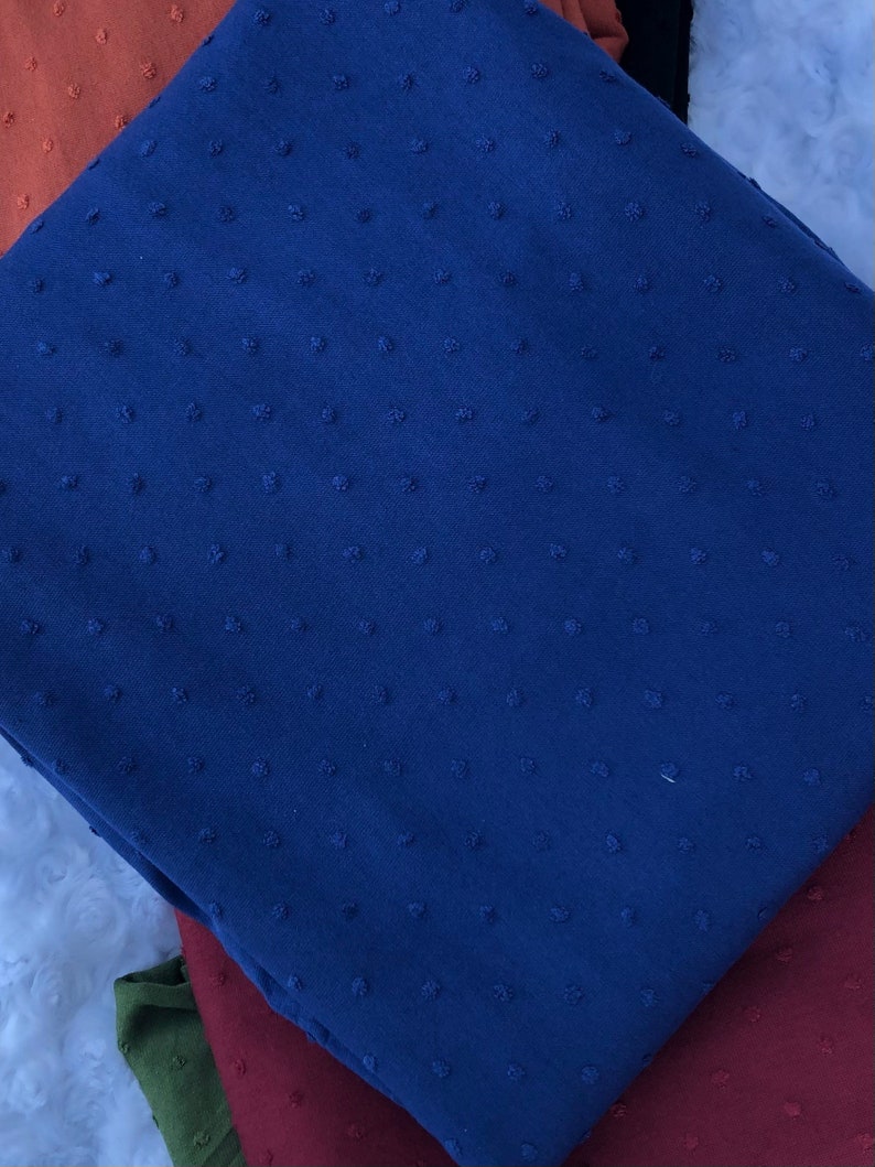 Swiss Dot Jacquard Knit 58/60 Apparel Fabric by the Yard Etsy