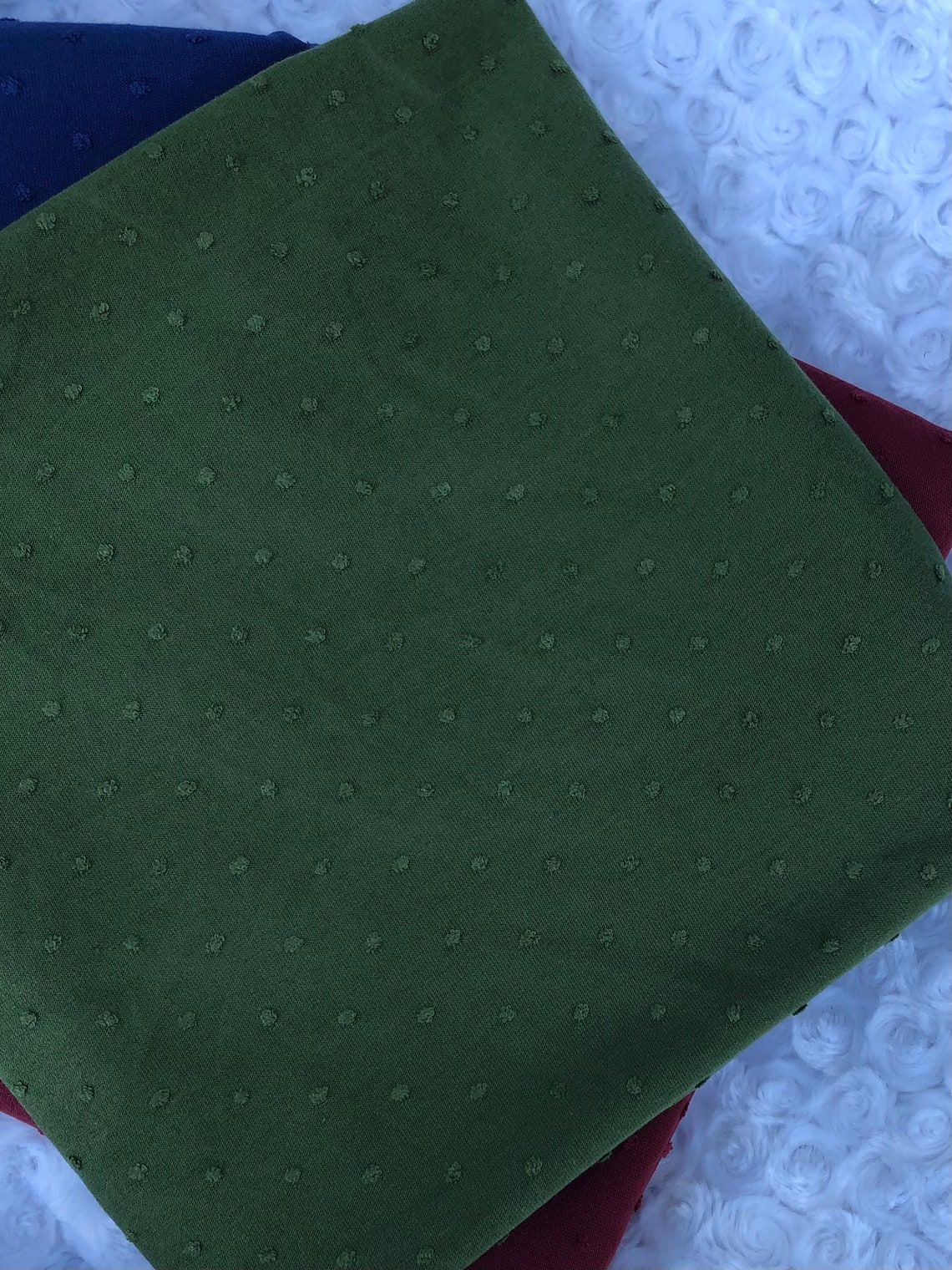 Swiss Dot Jacquard Knit 58/60 Apparel Fabric by the Yard Etsy