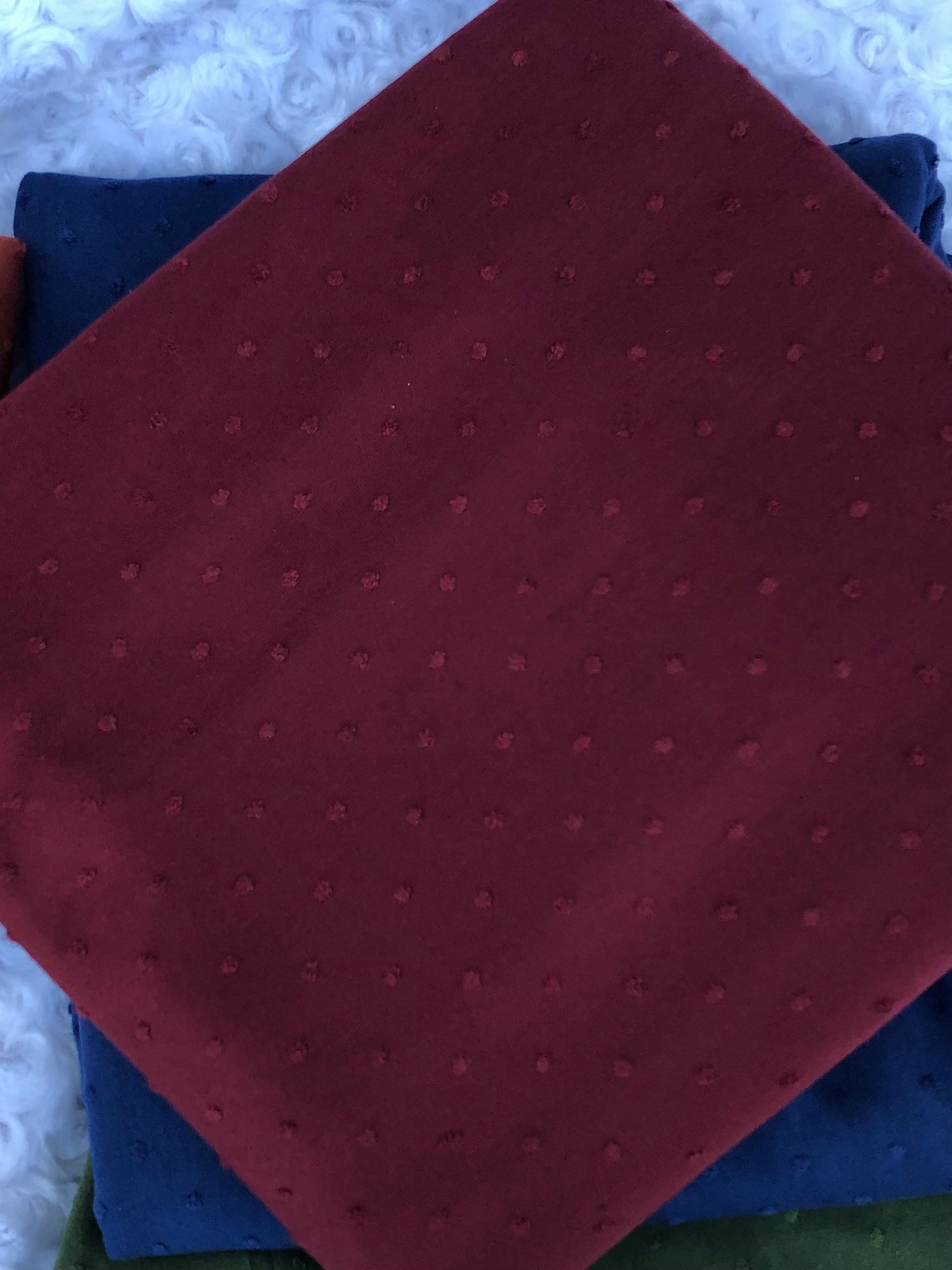 Swiss Dot Jacquard Knit 58/60 Apparel Fabric by the Yard Etsy