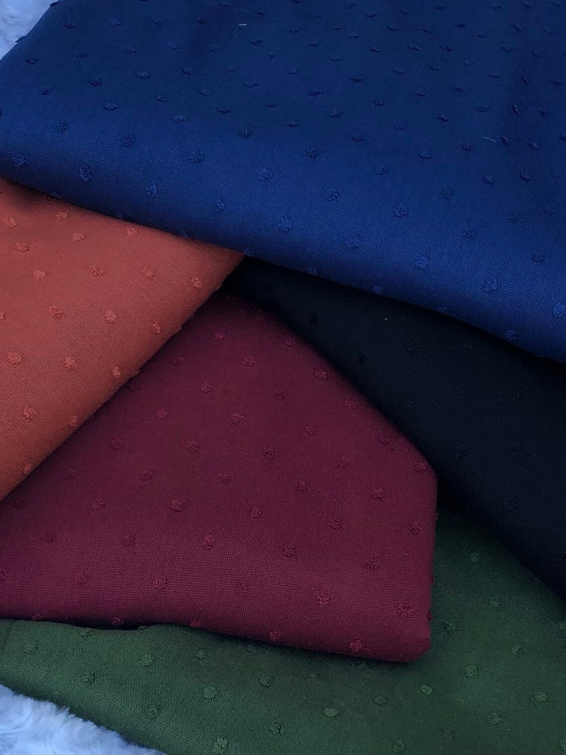 Swiss Dot Jacquard Knit 58/60 Apparel Fabric by the Yard Etsy