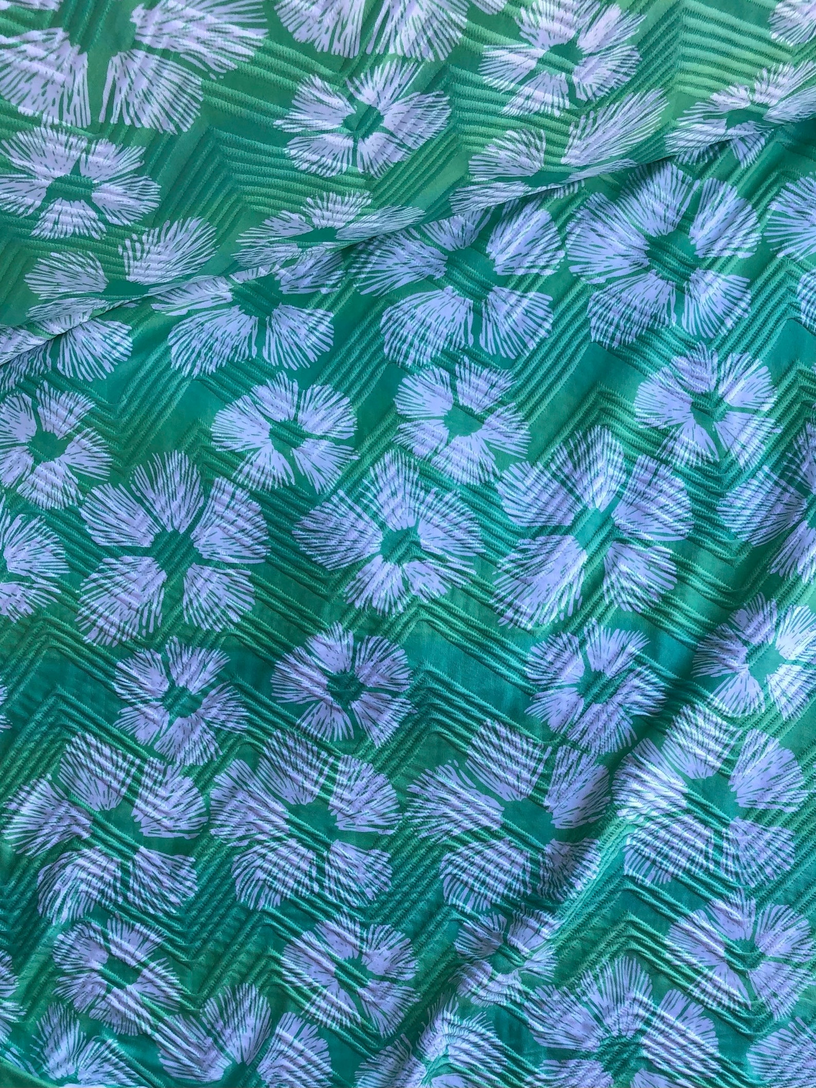 Polyester Jacquard Knit Print/Horizontal Stripe 58/60 Etsy