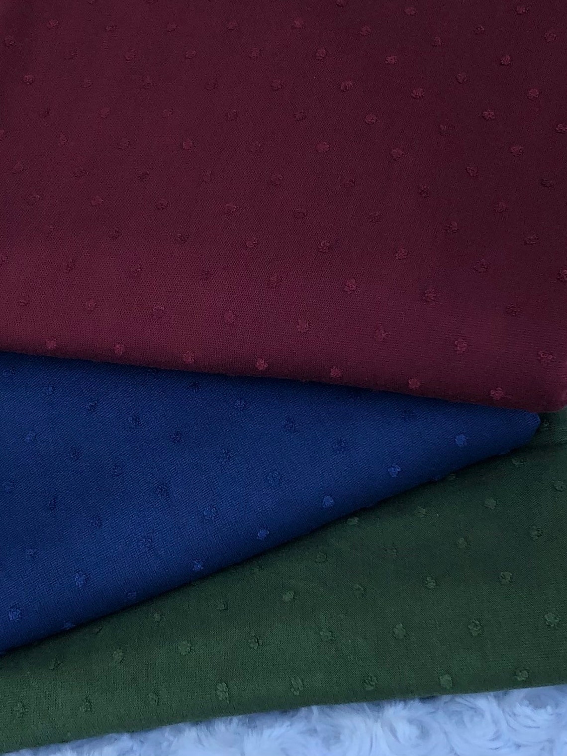 Swiss Dot Jacquard Knit 58/60 Apparel Fabric by the Yard Etsy