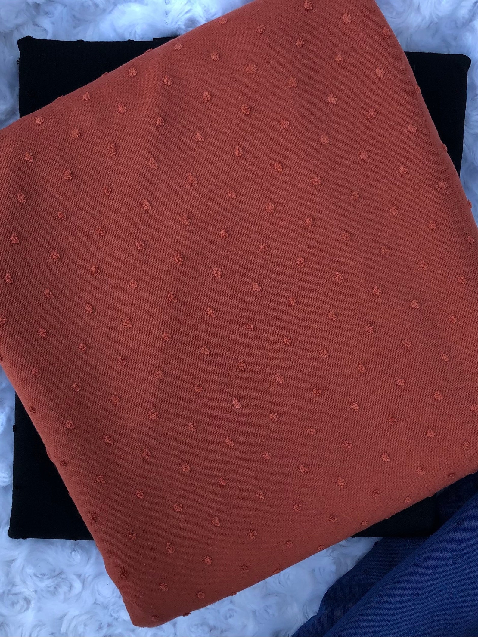 Swiss Dot Jacquard Knit 58/60 Apparel Fabric by the Yard Etsy