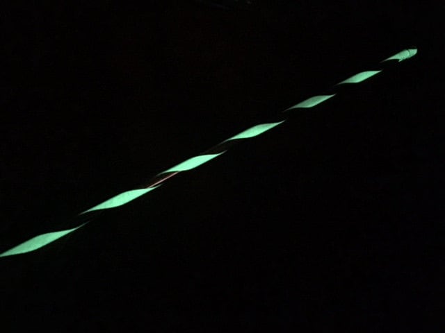 Levitation Wand glow Circus by Hoopy Frood Glows in the Dark